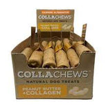 Collachews 6" Collagen Roll Bully Flavor 30 ct Display