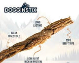 Dogginstix 12" Beef Tripe  15 Ct display