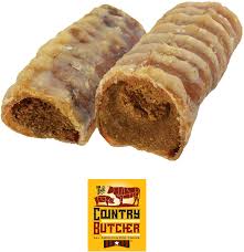 USA Chicken n Rice Flavor Filled Beef Trachea - Display box 10 2 packs