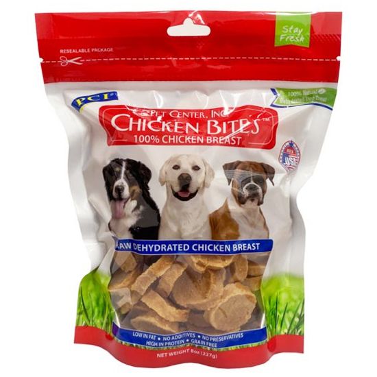 Pet Center Inc USA Chicken Breast Bites - 8oz Bag