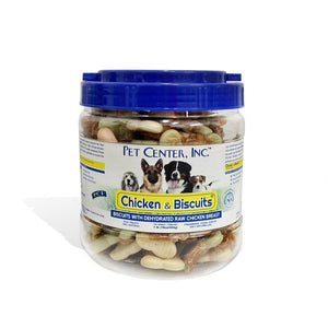 Pet Center Inc Chicken Biscuits - 16oz Jar