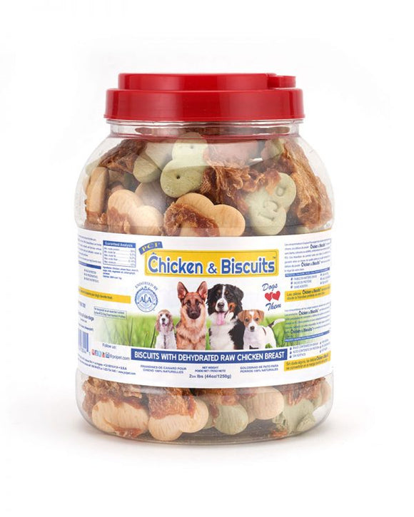 Pet Center Inc Large Chicken Biscuits - 40 oz Jar